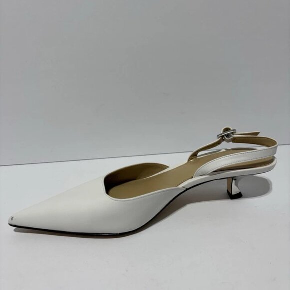 Michael Kors Women’s Luna Kitten Slingback Pumps, Size 6 M - Picture 2 of 5